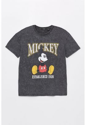 Tricou cu imprimeu cu Mickey Mouse