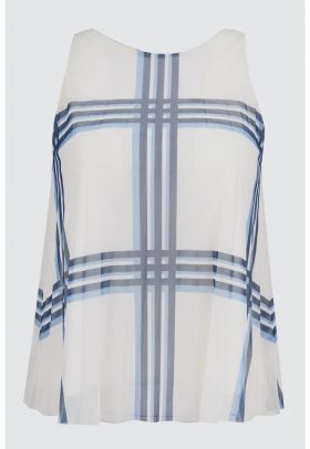 Bluza in carouri - fara maneci