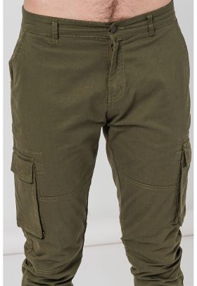 Pantaloni cargo slim fit