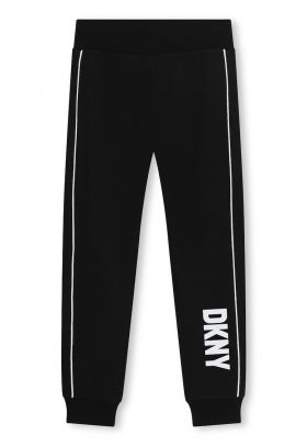 Pantaloni conici de trening cu logo