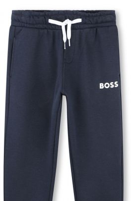 Pantaloni de trening cu imprimeu logo discret
