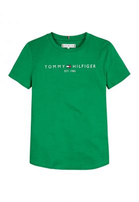 Tricou de bumbac organic cu imprimeu logo