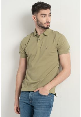 Tricou polo din amestec de bumbac organic