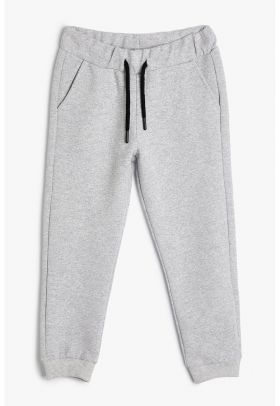 Pantaloni de trening cu buzunare oblice