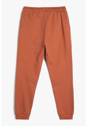 Pantaloni de trening cu snur in talie