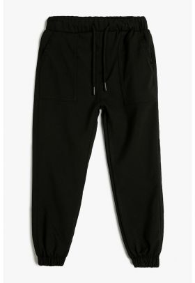 Pantaloni jogger cu buzunare frontale