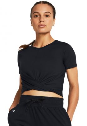 Tricou crop pentru fitness Motion Crossover