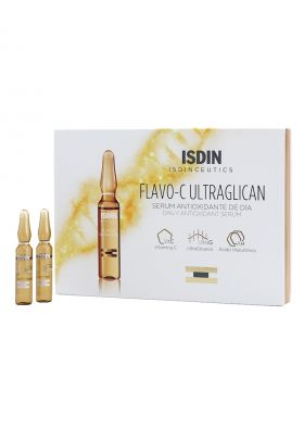 Ser antioxidant Flavo C Ultraglican pentru utilizare zilnica - 10 fiole x 2 ml