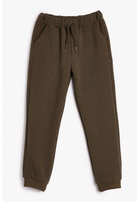 Pantaloni de trening cu buzunare oblice