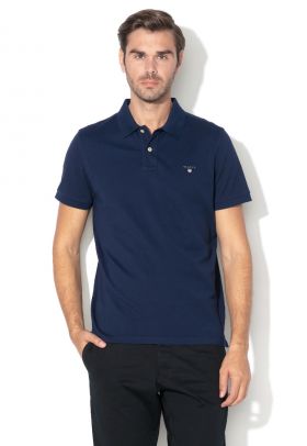 Tricou polo regular fit din material pique Original Regular