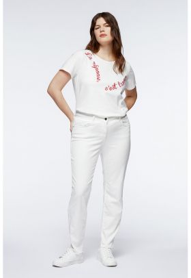 Blugi skinny cu talie medie