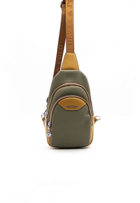 Geanta sling din piele ecologica