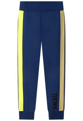 Pantaloni sport cu imprimeu logo