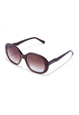 Ochelari de soare rotunzi unisex cu lentile in degrade