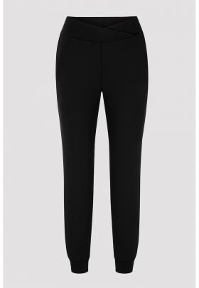 Pantaloni sport cu talie medie