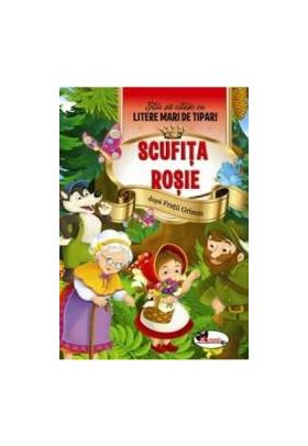 Scufita Rosie - Stiu sa citesc cu litere mari de tipar