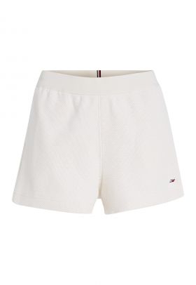 Pantaloni scurti de bumbac organic - texturati - pentru fitness