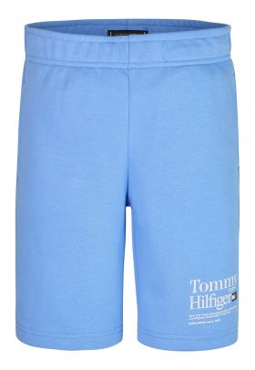 Pantaloni scurti din amestec de bumbac organic cu logo