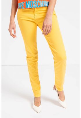 Blugi skinny cu 5 buzunare