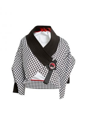 Bluza tip chimono cu maneci scurte Chanel