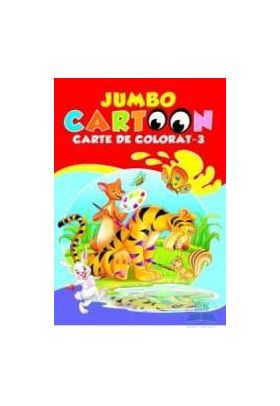 Jumbo cartoon 3 - Carte de colorat