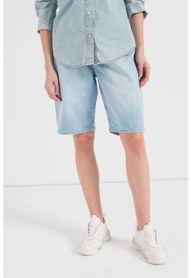 Pantaloni scurti din denim cu croiala ampla