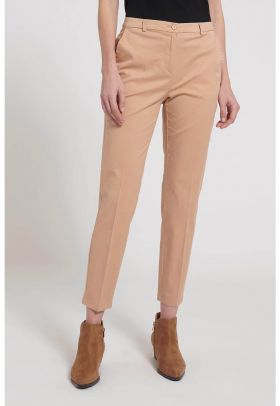 Pantaloni crop cu pensa