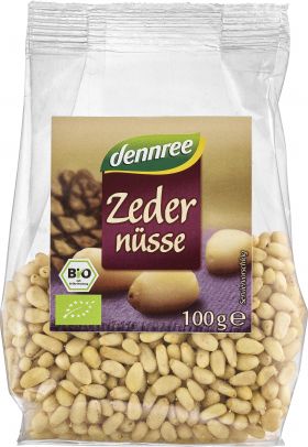 Seminte de cedru, eco-bio, 100g - Dennree