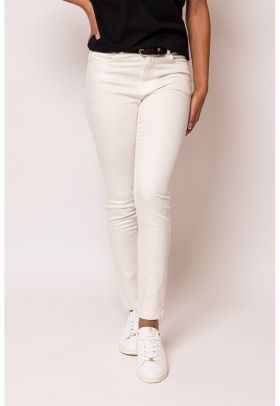 Pantaloni skinny cu talie medie Fatima