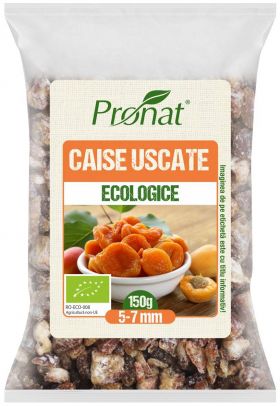 Caise uscate, calibru 5-7mm, eco-bio, 150 g, Pronat