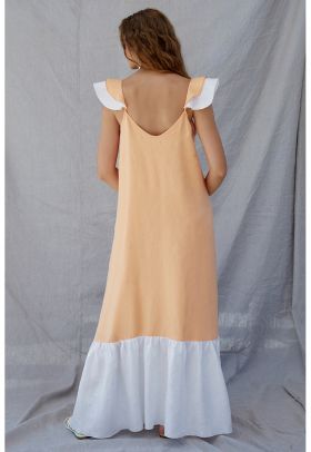 Linen Long Loose Dress