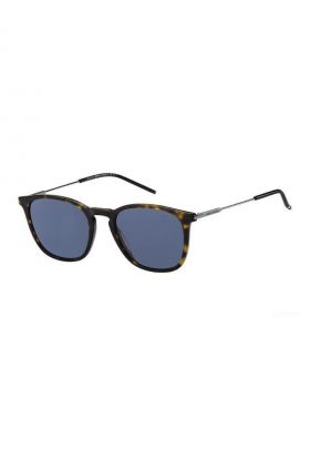 Ochelari de soare clubmaster cu lentile uni