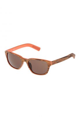 Ochelari de soare unisex cu aspect de lemn