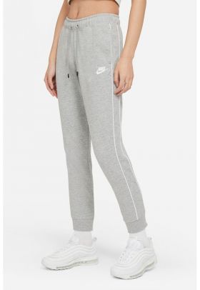 Pantaloni sport conici cu snur in talie Essential