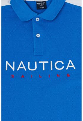 Tricou polo cu logo brodat Barret