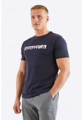 Tricou regular fit cu logo Dane