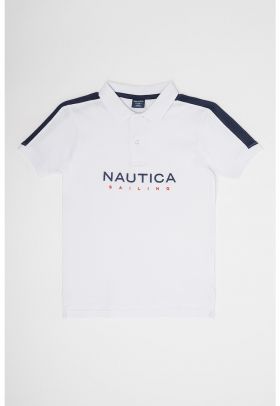 Tricou polo cu logo brodat Barret