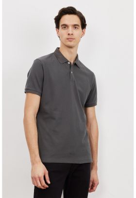 Tricou polo slim fit