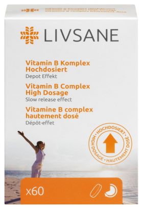 LIVSANE VITAMINA B COMPLEX FORTE 60 TABLETE