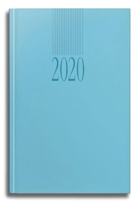 Agenda Datata Tucson Ro A5, 352 Pagini, Coperta Buretata, Culoare Aqua, 2020