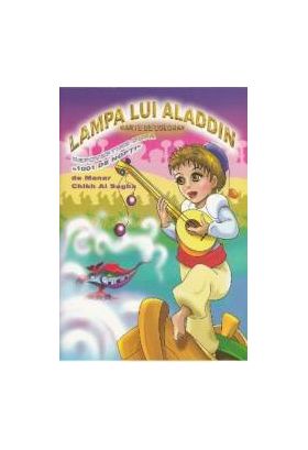 Lampa lui Aladdin - Carte de colorat