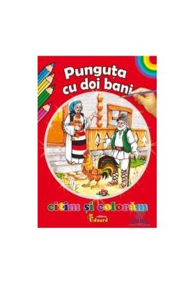 Citim si coloram - Punguta cu doi bani