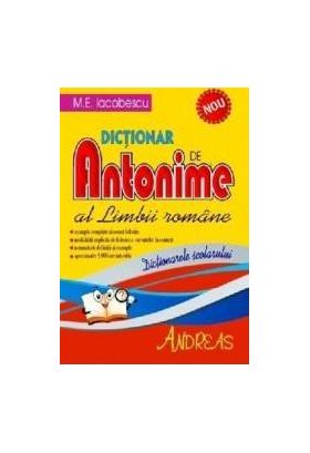 Dictionar de antonime al limbii romane - M.E. Iocobescu