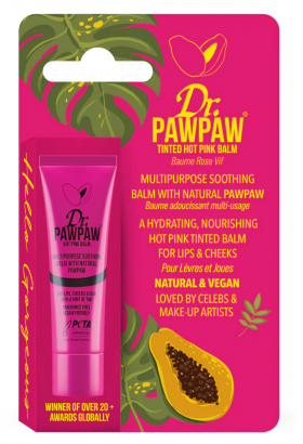 Balsam multifunctional nuanta Hot Pink, 10ml, Dr.PAWPAW