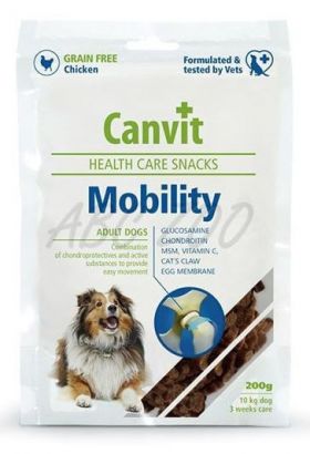 Snack pentru Caini Canvit Mobility 200 g