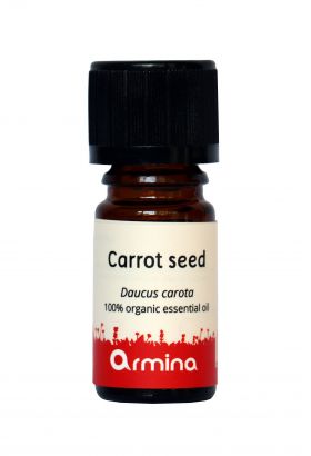 Ulei esential din seminte de morcov (daucus carota) eco-bio 5ml - Armina