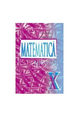 Matematica cls 10 Tc - Marius Burtea Georgeta Burtea