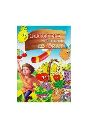 Fructele - Cartea mea de colorat