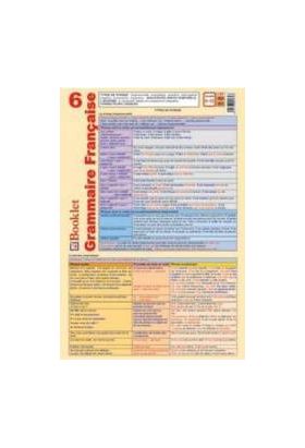 Plansa Grammaire Francaise 6