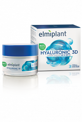 ELMIPLANT HYALURONIC 3D CREMA DE ZI SPF15 50ML